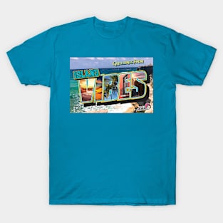 Island Vibes Post Card T-Shirt